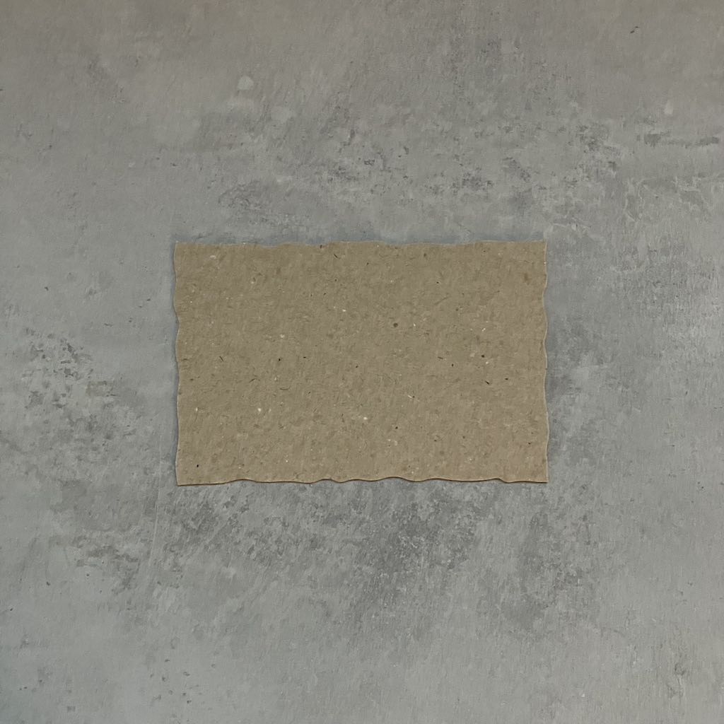 プライスカード(ウェーブ・ブラウン)